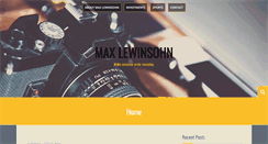Desktop Screenshot of maxlewinsohn.com